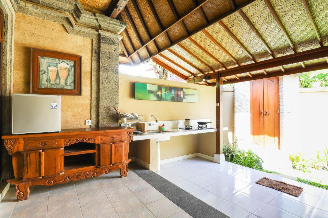 Sari Bamboo Bungalows Ubud Esterno foto