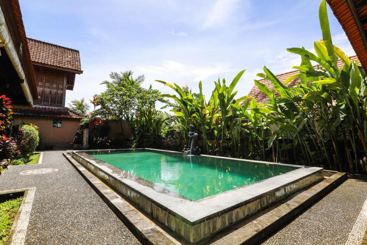 Sari Bamboo Bungalows Ubud Esterno foto