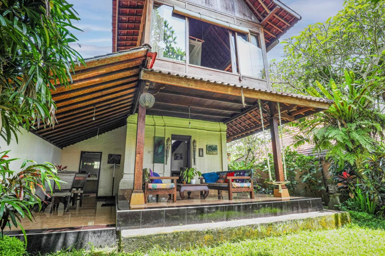Sari Bamboo Bungalows Ubud Esterno foto