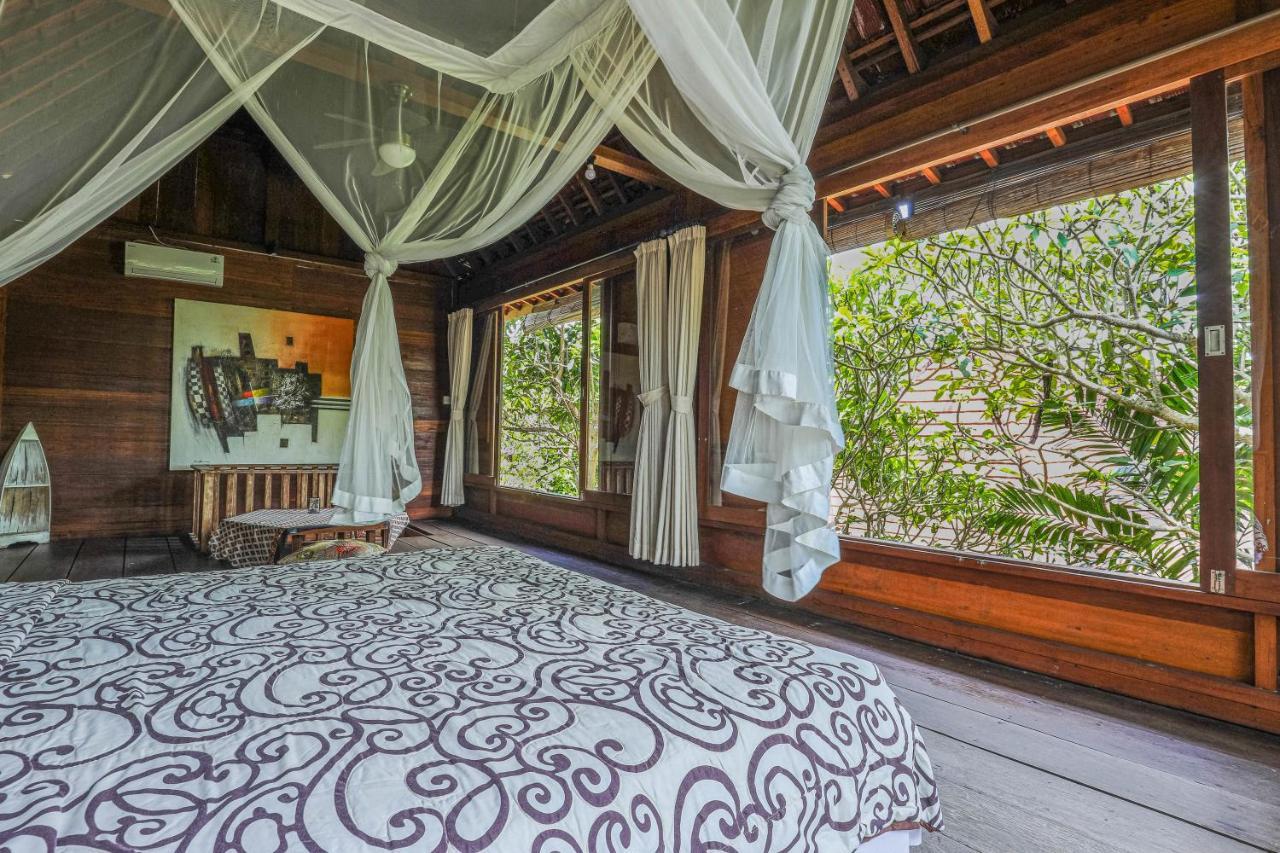 Sari Bamboo Bungalows Ubud Esterno foto