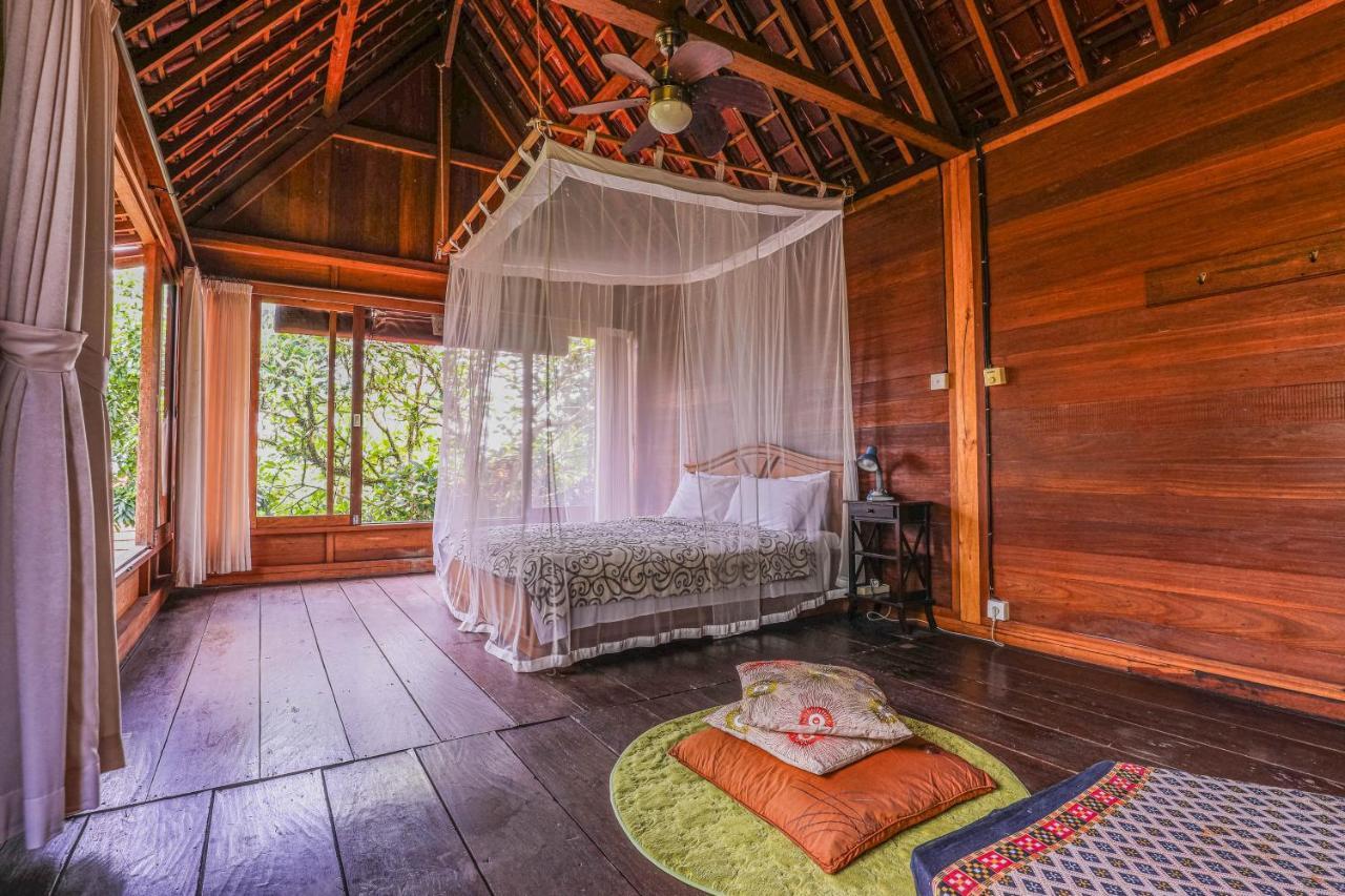 Sari Bamboo Bungalows Ubud Esterno foto
