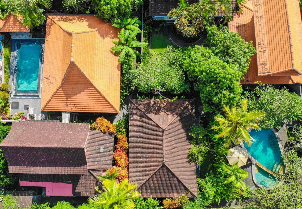 Sari Bamboo Bungalows Ubud Esterno foto