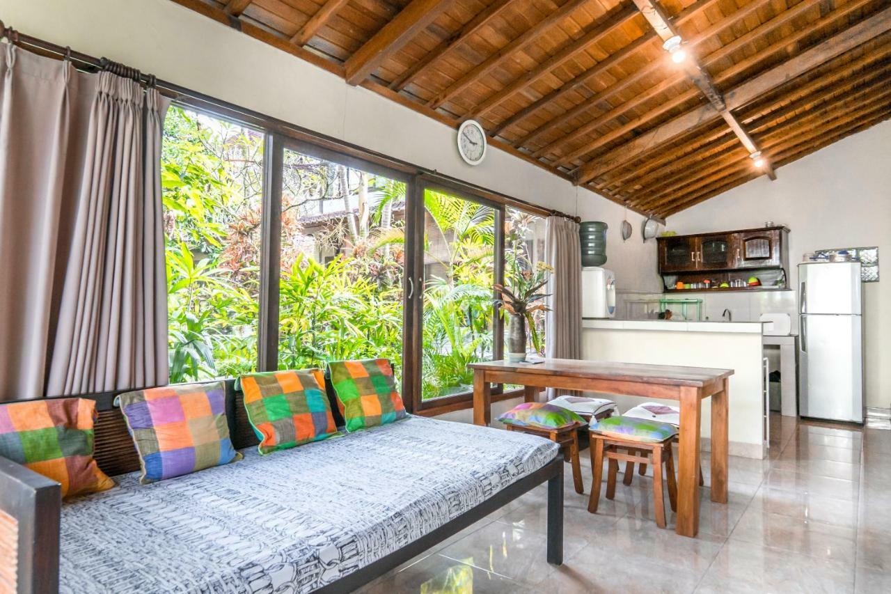 Sari Bamboo Bungalows Ubud Esterno foto