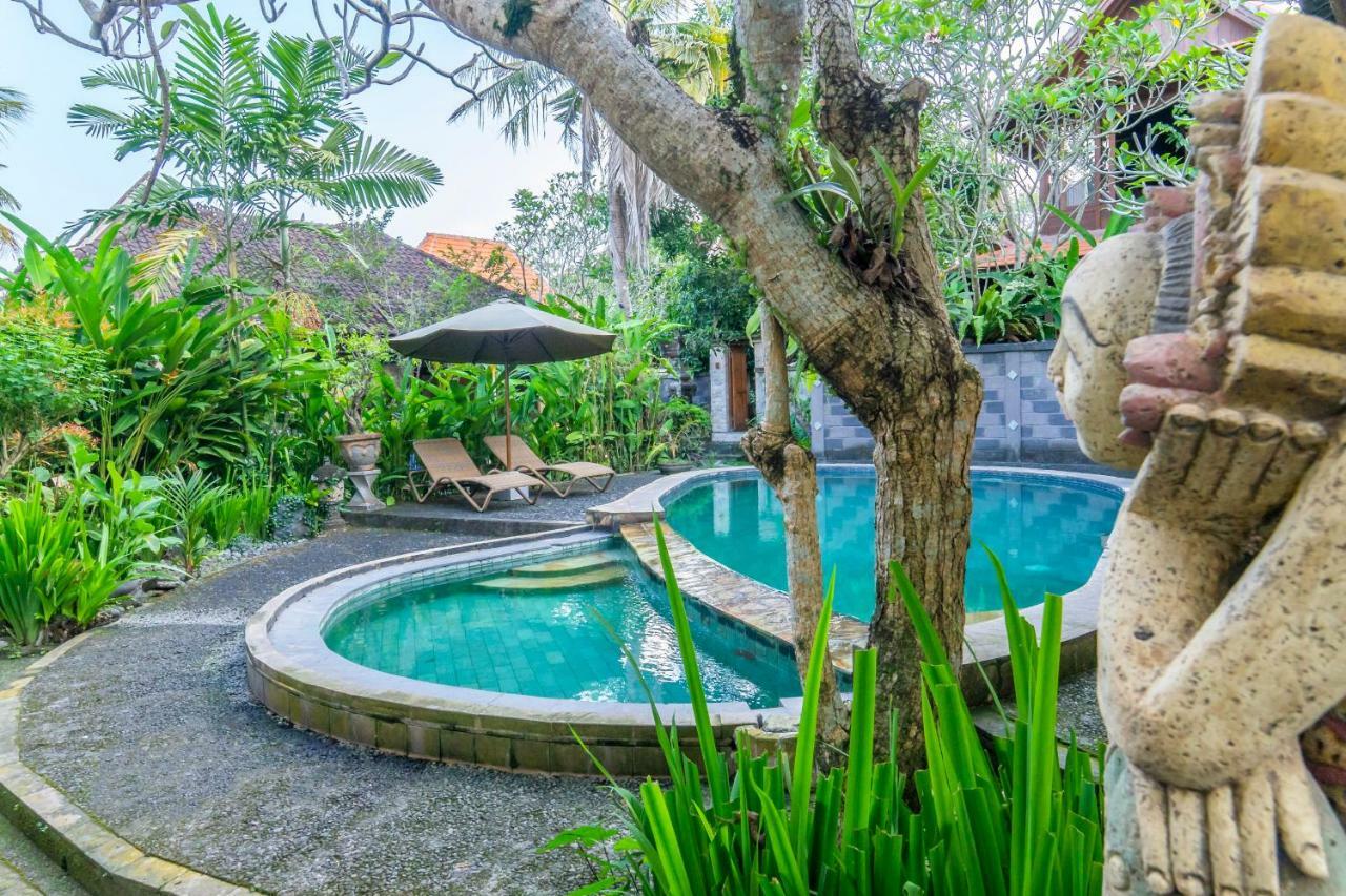 Sari Bamboo Bungalows Ubud Esterno foto