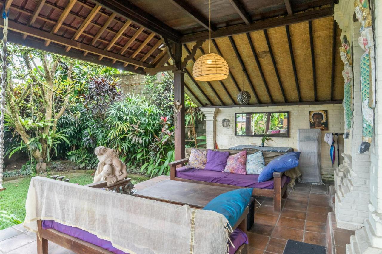 Sari Bamboo Bungalows Ubud Esterno foto